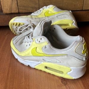 Yellow Nike air max size 6.5 women’s.